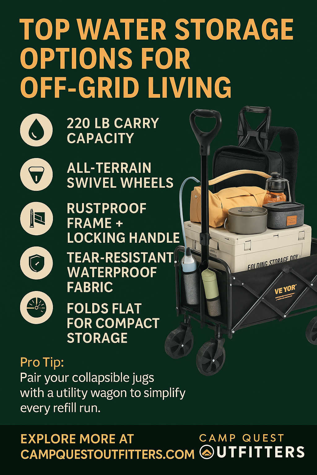 Water Storage Options for Off-Grid Living