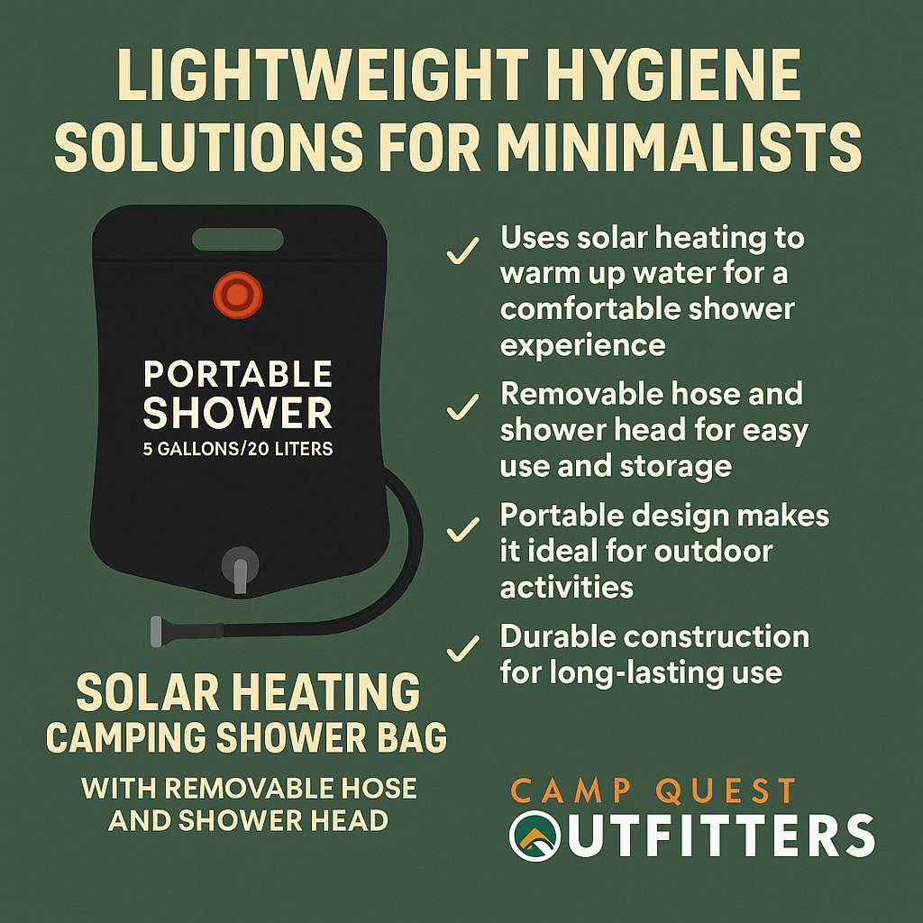 Lightweight Hygiene Solutions for Minimalists