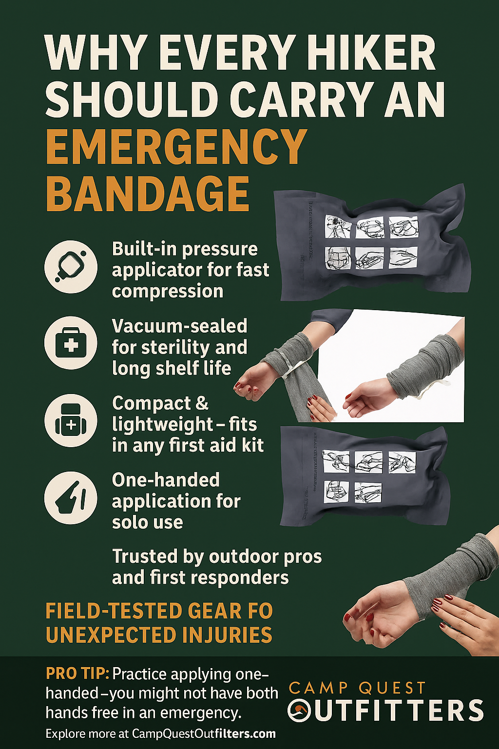 The Emergency Bandage: What It Is and Why You Should Carry One