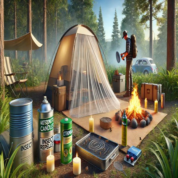 How to Deal with Insects While Camping