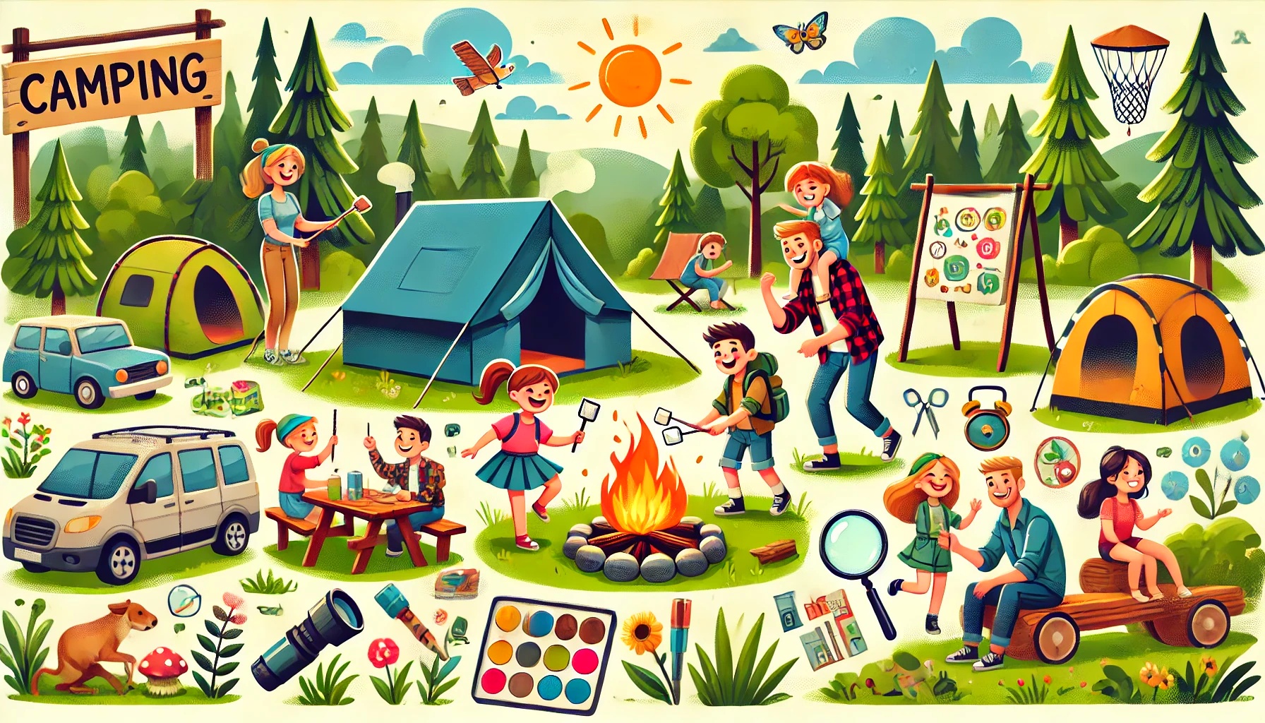 Camping with Kids: Fun Activities and Tips