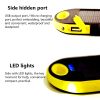 10000mAh Portable Fast Charging Power Bank USB Solar Charging with Flashlight
