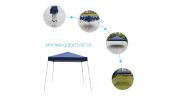 2.4 x 2.4m Portable Home Use Waterproof Folding Tent Outdoor