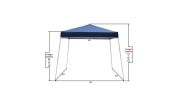 2.4 x 2.4m Portable Home Use Waterproof Folding Tent Outdoor