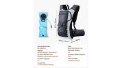 Hydration Pack Backpack 3L TPU Water Bladder Cycling Hiking Running Camping