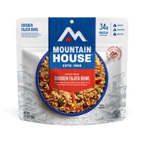 Chicken Fajita Bowl - Gluten Free (6 Pouches per Case)