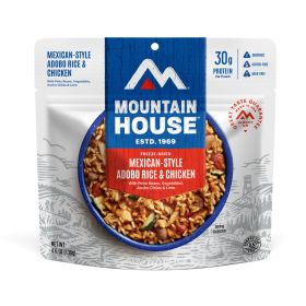 Mexican Style Adobo Rice & Chicken - Gluten Free (6 Pouches per Case)