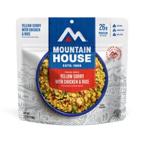 Yellow Curry with Chicken & Rice - Gluten Free (6 Pouches per Case)