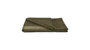 KHAKI-STRIPED OLIVE DRAB BLANKET