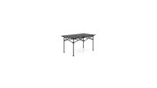 Aluminum Camping Table for 4-6 People with Carry Bag-Black