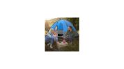 Outdoor Camping Tent with Removable Floor Mat - Blue