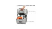Compact Portable Camping Toilet – Flushable, Self-Contained & Leak-Proof