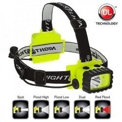 Bayco nightstick cree led headl amp white and red led's hi-viz green base