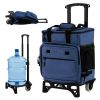 Leakproof Rolling Cooler with Detachable Bottom Plate - 50-Can Capacity
