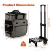 Leakproof Rolling Cooler with Detachable Bottom Plate - 50-Can Capacity