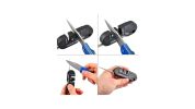 1pc Portable Tungsten Ceramic Carbide Knife Sharpener Pocket Tool