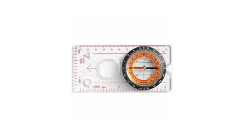 Portable Compass With Ruler Scale For Scout Hiking Camping Boating;