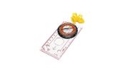 Portable Compass With Ruler Scale For Scout Hiking Camping Boating;