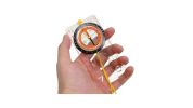 Portable Compass With Ruler Scale For Scout Hiking Camping Boating;