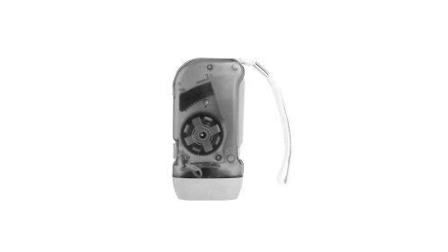 Hand Press Dynamo Crank Flashlight for Camping and Emergency Use
