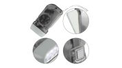 Hand Press Dynamo Crank Flashlight for Camping and Emergency Use