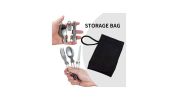 1pcs Camping Fork Spoon Stainless Steel Foldable Utensil Set