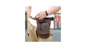 Canvas Drop Leg Bag Outdoor Waist Pack For Men Women Tactical Military