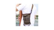 Canvas Drop Leg Bag Outdoor Waist Pack For Men Women Tactical Military
