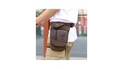 Canvas Drop Leg Bag Outdoor Waist Pack For Men Women Tactical Military