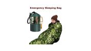 Aluminum Foil First Aid Sleeping Bag With Metal Coating; PE Plastic Film Inner