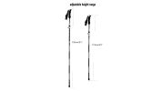 Carbon Fiber Trekking Poles – Foldable & Lightweight with Travel Bag