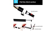Carbon Fiber Trekking Poles – Foldable & Lightweight with Travel Bag