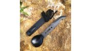Camping Tableware Outdoor Stainless Steel Knife Fork Spoon