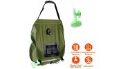 Solar Heating Camping Shower Bag with Removable Hose and Shower Head