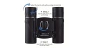 High-Power HD Mini Portable Binoculars for Outdoor Travel - 900X25