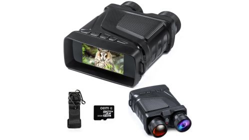 1080p FHD Rechargeable Digital Night Vision Goggles for Hunting & Camping