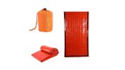 Outdoor Life Emergency Sleeping Bag; Warm Waterproof Mylar First Aid Camping