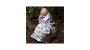 Windproof Emergency Thermal Blanket Waterproof Survive First Aid Kit For