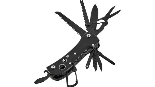 Stainless Steel 15-in-1 Multitool Pocket Knife Nylon Sheath
