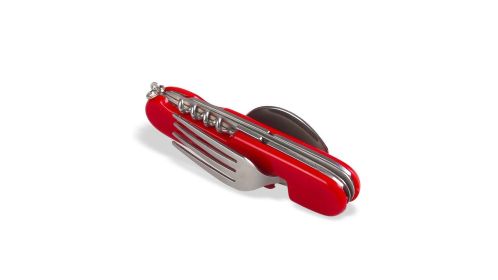 Folding Camping Utensils Cutlery Set 4in1 Stainless Steel Spoon Fork Knife