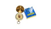 Outdoor Multifunctional Pure Copper Flip Cover Luminous Compass; Pocket Watch