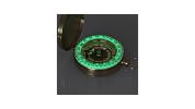 Outdoor Multifunctional Pure Copper Flip Cover Luminous Compass; Pocket Watch