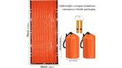 Emergency Sleeping Bags, Lightweight Thermal Bivy Sack, 2 Packs 