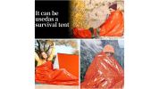 Emergency Sleeping Bags, Lightweight Thermal Bivy Sack, 2 Packs 