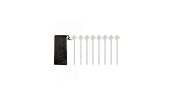 Heavy Duty Tent Stakes and Ground Nails for Camping - 8pcs Glowing Pegs