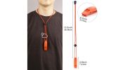 Survival Safety Whistle with Reflective Lanyard for Emergency Use