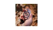 GOXAWEE Outdoor Backpacking Transparent Plastic Compass Tool For Camping;