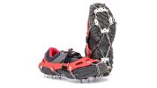 Outdoor 16 tooth Ice Claw Red Rubber Leather 201 Steel Chain and 304 Steel Claw