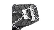 Outdoor 16 tooth Ice Claw Red Rubber Leather 201 Steel Chain and 304 Steel Claw