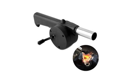 1 pc BBQ Fan Air Blower Fast Fire Starter Portable Hand Crank Bellows